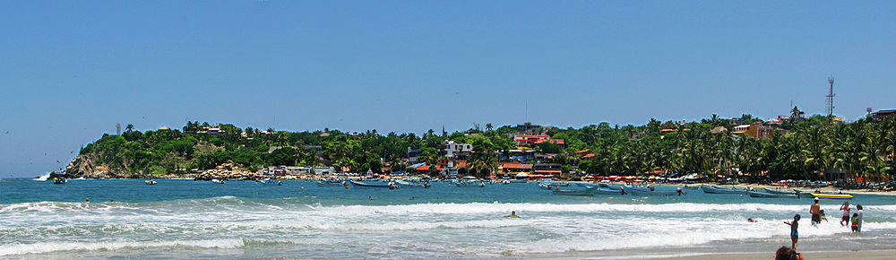 Playa Principal Puerto Escondido